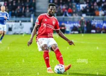 Danish club Vejle Boldklub mutually part ways with Ghanaian midfielder Ebenezer Ofori