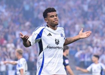 Ransford Yeboah Königsdörffer scores as Hamburg draw against Darmstadt