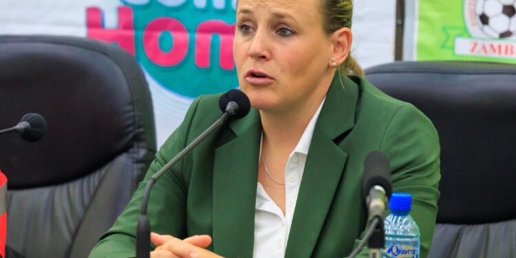 Nora Häuptle joins Zambia's Copper Queens