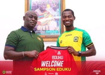 “Sampson Eduku is a proven goal scorer with great versatility” – Kotoko coach Prosper Ogum