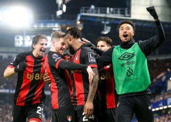 Antoine Semenyo scores again for AFC Bournemouth against Chelsea on the bridge