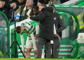 Jeffrey Schlupp plays a part in Celtic’s narrow Champions League defeat to Bayern Munich