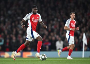“What a Night” – Thomas Partey reacts after superlative display in Arsenal’s Champions League win over Madrid