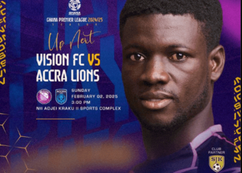 Ghana Premier League Week 19 Preview: Vision FC welcome Accra Lions