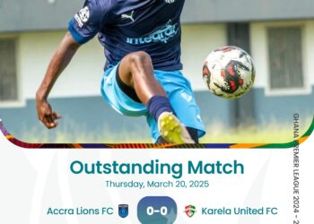Ghana Premier League Match Report: Accra Lions share spoils with Karela United