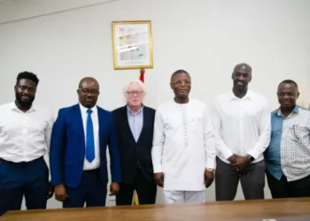 GFA President Kurt Okraku Leads Black Stars Technical Team in Meeting with Sports Minister