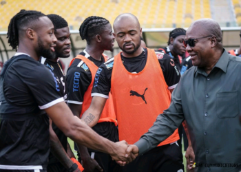 I was advised to eat before the match” – President Mahama jokes with Black Stars