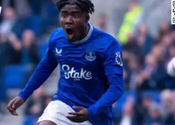 Ghana youngster Kingsford Boakye is the first player to score at Everton’s new stadium