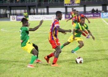 Ghana Premier League: Aduana Stars sink Hearts of Oak 2-0 to extend unbeaten run to eight games