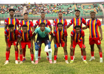 Ghana Premier League: Raphael Amponsah’s strike seals narrow win for Hearts of Oak against Medeama