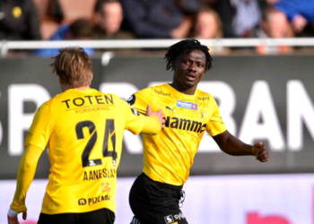 James Ampofo saves the day with late equalizer for Raufoss