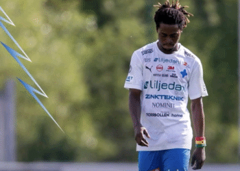 Frank Junior Adjei shines, scores despite Varnamo’s narrow loss to Brommapojkarna