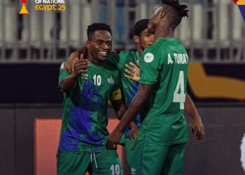 CAF U-20 Championship: Momoh Kamara’s hattrick shocks host nation Egypt
