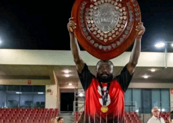 Former Ghana international Rahim Ayew wins league title Lincoln Red Imps