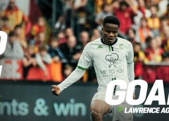Lawrence Agyekum scores but Cercle Brugge fall 4-2 to Beerschot in Belgian relegation battle
