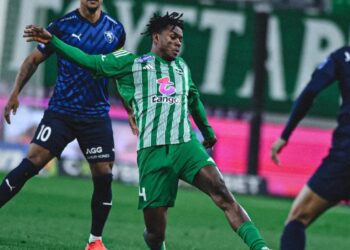 Alex Opoku Sarfo scores first league goal in Aris Limassol’s thrilling 3-3 comeback draw against Omonia Nicosia