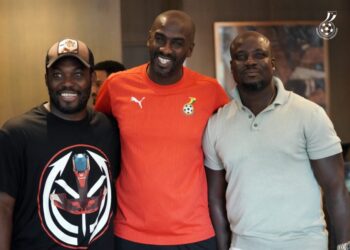 2025 Unity Cup: Legendary Michael Essien visits Black Stars camp in London