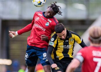 Ghanaian youngster Kingsley Gyamfi disappointed after suffering defeat with Osters