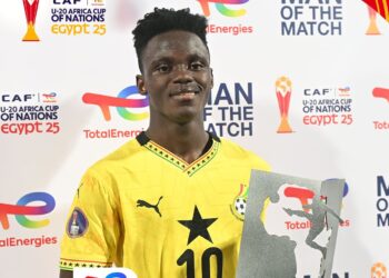 CAF U-20 Championship: Abdul Aziz Issah wins Man-Of-The-Match award in Ghana’s victory