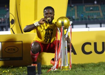 Kotoko captain Frederick Asare celebrates “Special Day” after FA Cup triumph