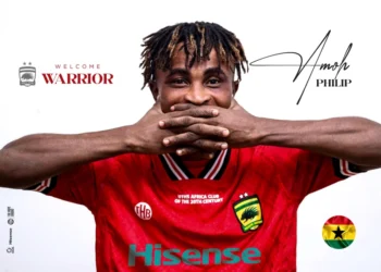 Asante Kotoko announce signing of winger Philip Amoh on a three-year deal