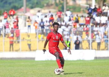 Asante Kotoko confirms midfeilder Andrews Ntim Manu is out with ACL injury