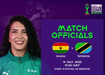 CAF names match officials for Ghana vs. Tanzania WAFCON showdown