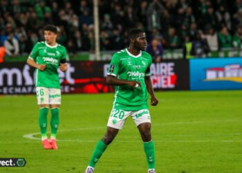 Augustine Boakye scores and assists in Saint Etienne’s Ligue 2 opener