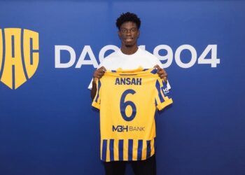 Ghanaian midfielder Clement Ansah joins Slovakian side FC DAC 1904 Dunajská Streda