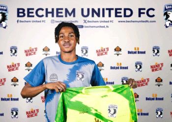 Bechem United outdoors former Manchester City talent Aminu Mohammed ahead of 2025/26 season