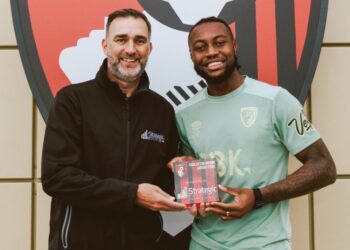 Antoine Semenyo completes August double at Bournemouth with Goal and Player of the Month awards