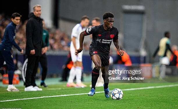 COPENHAGEN, DENMARK - SEPTEMBER 18: <> during the UEFA Champions League 2025/26 League Phase MD1 match between F.C. Copenhagen and Bayer 04 Leverkusen at Parken Stadium on September 18, 2025 in Copenhagen, Denmark. (Photo by Jörg Schüler/Bayer 04 Leverkusen via Getty Images)