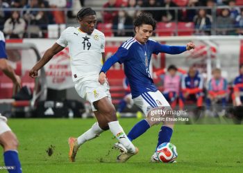 “It wasn’t something he did intentionally” – Japan coach Moriyasu defends Tanaka after challenge that injured Ghana’s Francis Abu