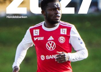 Sadat Abubakari extends stay at Sandvikens with new two-year deal