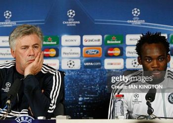 Carlo Ancelotti names Michael Essien among best midfielders coached